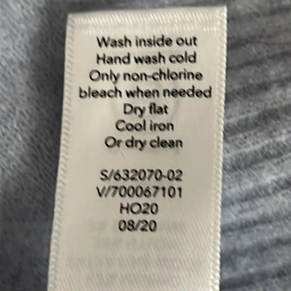 Athleta Hawthorn Merino Wool Blend Crew Neck Sweater in Blue - Size XS - Picture 7 of 7